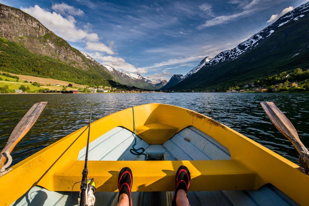 Nesset Fjordcamping Olden Dış mekan fotoğraf